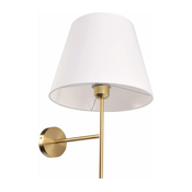 Zidna lampa ELENA 1xE27/20W/230V bela