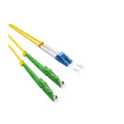 ROLINE FO Jumper Cable Duplex 9/125 OS2 LSH APC/LC UPC LSOH žuti 2.0m