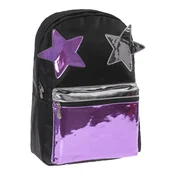 PLAY Pop trend Ranac za devojcice, Purple star, Crni