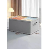 Aberto Design Korpa za odlaganje stvari YLC.D.K.K-027, 45x20x25cm, Siva