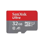SanDisk Ultra microSDHC 32GB + SD Adapter 120MB/s A1 Class 10 UHS-I