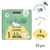 Moomin Baby 1 Newborn 2–5 kg (25 kos), eko plenice