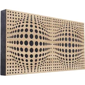 Mega Acoustic FiberPRO120 AcouSphere Sonoma Oak/Black Absorbent leseni panel (Poškodovano)