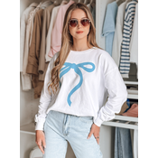 Bluza damska one size oversize SOFTTIE biała Dstreet