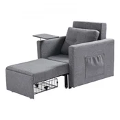 VEVOR Sofa postelja za spanje 872x81x81 cm siva