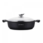 Northix Royalty Line RL-BR28M: Marmorni plitvi lonec za juho 28 cm