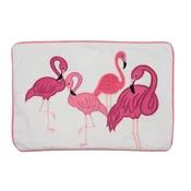 Ukrasna jastucnica PINK FEATHERS 30x45 cm, bijela