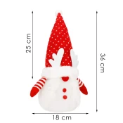 Springos CA1244 BOŽIČNI OKRASEK ŠKRAT 36 x 18 CM