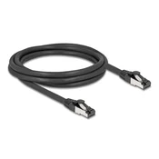 Delock RJ45 mrežni kabel, Cat.8.1 S/FTP, 2 m, crni