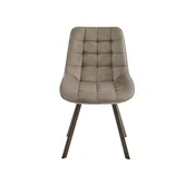Trpezarijska stolica 1345 Braon /Braon metalne noge 575x455x850 ( 775-471 )