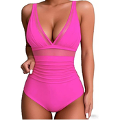 SANGDUT Push-up pink enodelne kopalke - M
