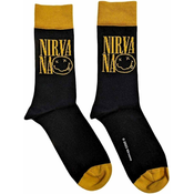 Nirvana Nogavice Logo Stacked Black 40-45