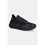 Calvin Klein Superge Chunky Runner Lace Up Sock Knit YM0YM01457 Črna
