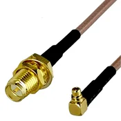 shumee Pigtail MMCX RA vtič/SMA-RP vtičnica RG316 5m