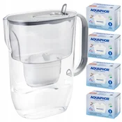 shumee Vrč za filtriranje sive vode Aquaphor Fresh 3,2 l s 4 kartušami Maxfor+