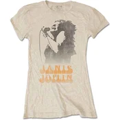 Janis Joplin Working The Mic Sand S Ženske Majica