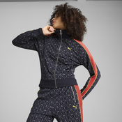 Puma ROAD TO UNITY AOP TRACK JACKET DK, ženski duks bez kapuljace, plava 629792