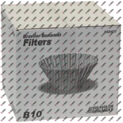 Papirnati košíčni filtri o 152/437 mm (250 kos)