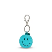 SMILEY obesek za ključe Eco Corduroy, 4,5 cm, moder