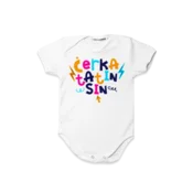 Bodi za bebe Cerka tatin sin cs3943, Beli