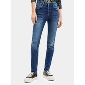Desigual Jeans hlače 23WWDD90 Modra Skinny Fit
