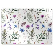 Decormat Podloga za zaščito tal Flowers from the meadow 140x100 cm 2 cm