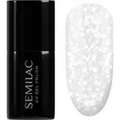 Semilac UV Hybrid Crushed_ICE gel lak za nohte z uporabo UV/LED lučke odtenek 490 Ice Crushed 7 ml
