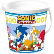 Kanta za pijesak s motivom Sonic ježa - Mondo Toys