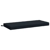 Vidaxl Blazina za klop SOEST 100% poliester Temno modra