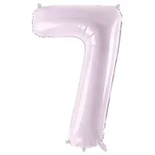 PartyDeco Folija balon številka ''7'', 72 cm, vijoličen