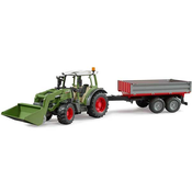 Traktor Fendt Vario 211 sa Prikolicom i Utovarivacem 021825