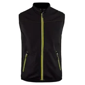 Blakläder 3850-2516-9933 Softshell brezrokavnik črna/rumena XXL