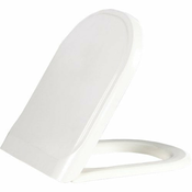 Straniščna deska Soft Close ANTIK - Bela - 46 - 24 - Duroplast - SOFT CLOSE - Sapho - ANTIK - Okrogla - 348x439 mm