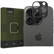 Hofi Alucam Pro zaščitno steklo za kamero za iPhone 15 Pro/15 Pro Max, črna
