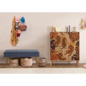 Hanah Home Set Nameštaj za hodnik Multilux Tigris 1048, Plavi