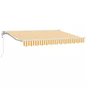 Elektricna retraktabilna tenda Žuta 3 x 2,5 m