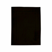 Crna pamucni otirac za kupaonicu Wenko, 50 x 70 cm