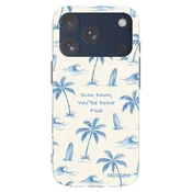 Silikonski prozorni ovitek za Apple iPhone 17 Pro - Slow Tide
