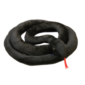 Plišasta igrača Zmija 110 cm - črna