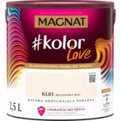 shumee MAT ZRAČNA LATEKS BARVA MAGNAT #kolorlove melon bela KL03 2,5 l