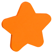 Blok samoljepljivi Zvijezda 50 listova narancasta Donau