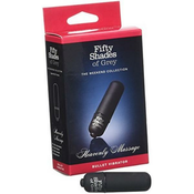 Bullet vibrator Fifty Shades of Grey, črn