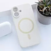 Maska Mag Case PureTone za iPhone 16 krem