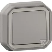 LEGRAND Stopniščno stikalo, vgradni komplet 10AX - 250 V~ - sivo, NOVO PLEXO 55