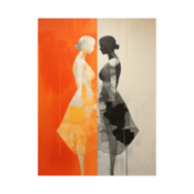 Canvas Slika na platnu Couple, 60 x 80 cm