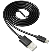 Akyga Akyga USB kabel USB-A vtič\, USB-mikro-B vtič 1.0 m črna AK-USB-21, (20578061)