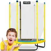Neo-Sport Otroški vrtni trampolin 140 cm 4,5 ft
