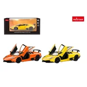 Rastar metalni autic 1:24 murcielago lp670-4 - oranž/žuti ( 71009 )