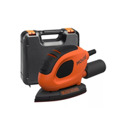 Black & Decker BEW230K Orbitalni brusilnik 11000 RPM Črna, Oranžna 55 W