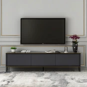 Hanah home TV Komoda Imaj Antracit